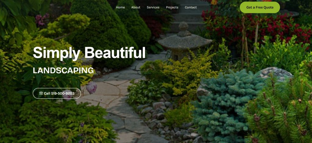 Simply Beautiful Landscaping